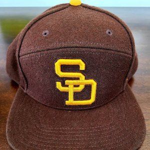 47 BRAND "Cooperstown Collection" San Diego Padres snap back hat